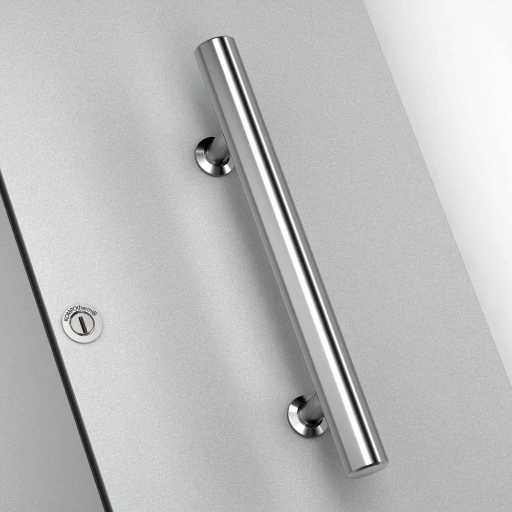 Farbmuster Weißaluminium