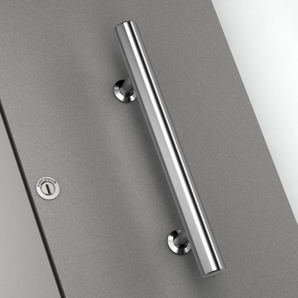 Farbmuster Graualuminium