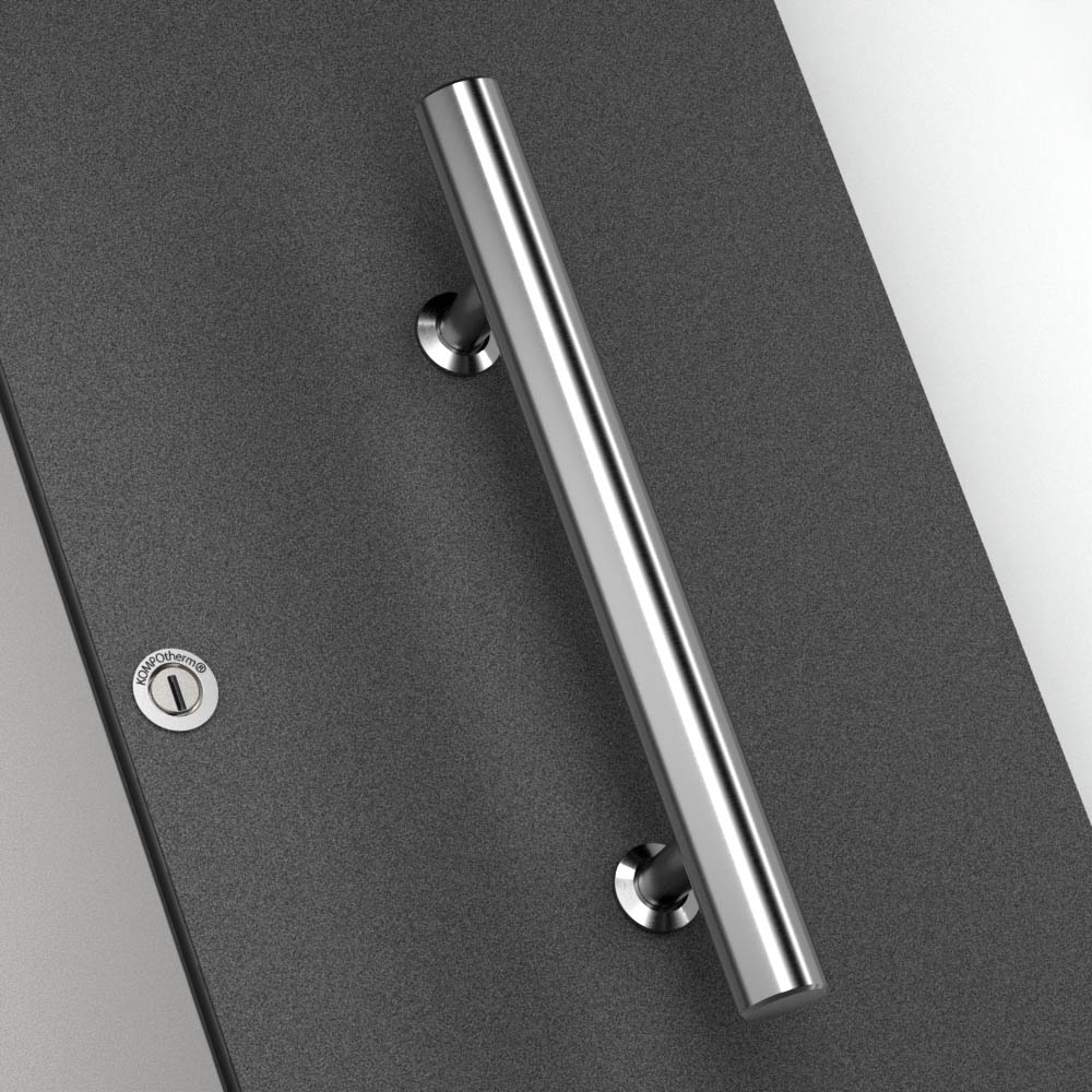 Farbmuster DB703 Metallic Feinstruktur