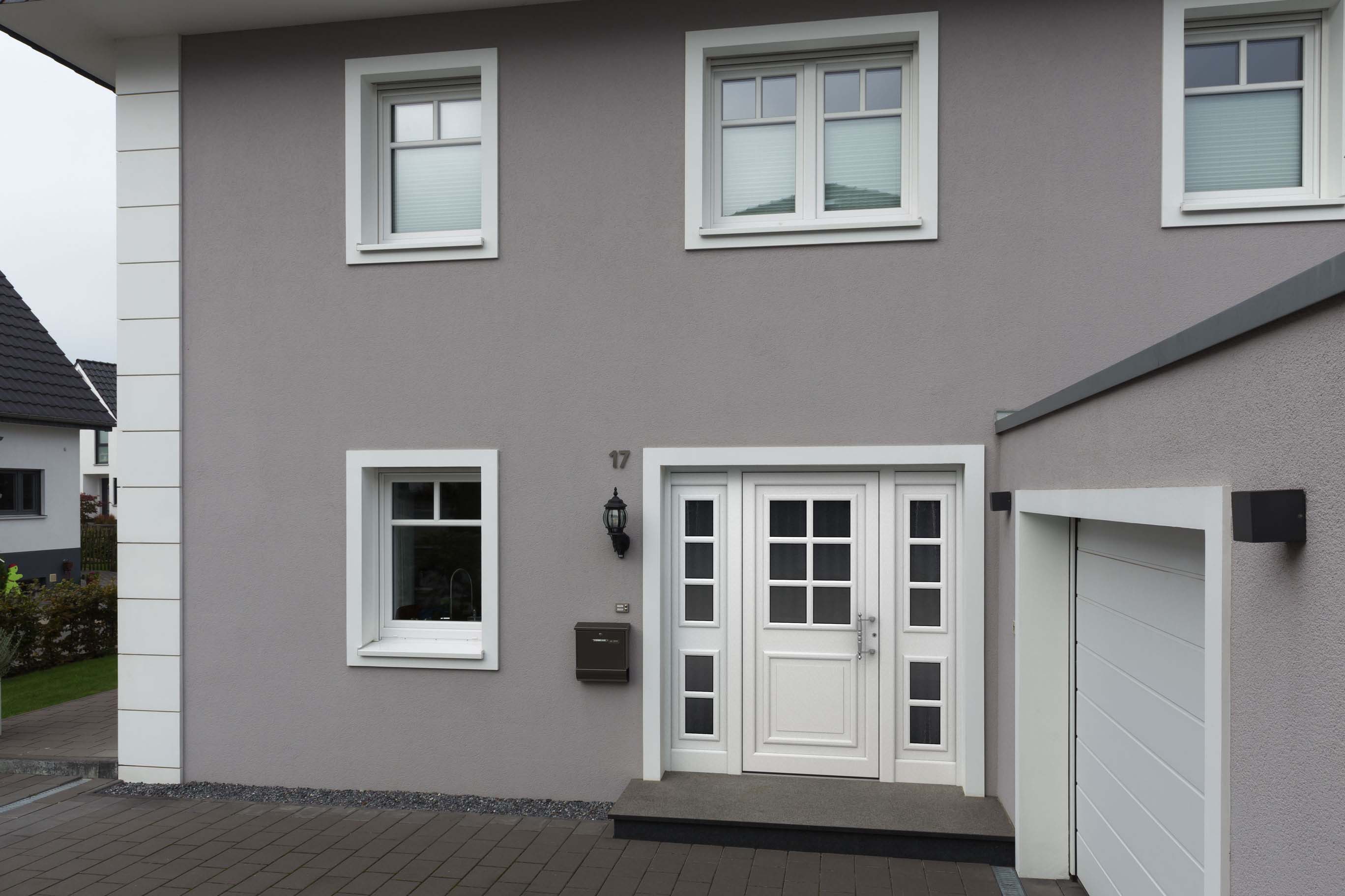 Haustür „Chagall” mit Glassprossen